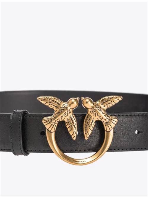 Love Birds leather belt Pinko | 100125-A0F1.Z99Q